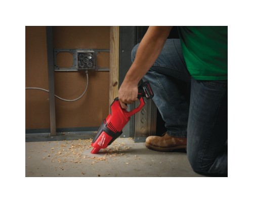 Пилосос будівельний Milwaukee M12 HV-0 (без АКБ та ЗП) (4933448390)
