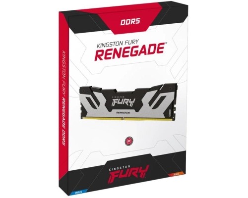 Модуль пам'яті для комп'ютера DDR5 48GB 6000 MHz Renegade Silver XMP Kingston Fury (ex.HyperX) (KF560C32RS-48) Модуль пам'яті для комп'ютера DDR5 48GB 6000 MHz Renegade Silver XMP Kingston Fury (ex.HyperX) (KF560C32RS-48)