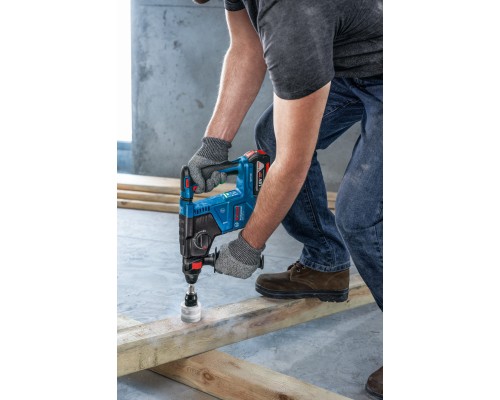 Перфоратор Bosch GBH 187-LI, патрон SDS-plus 24мм, 18В, 2.4Дж, 980об/хв (без АКБ та ЗП) (0.611.923.120)