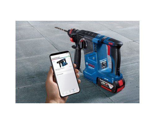 Перфоратор Bosch GBH 187-LI, патрон SDS-plus 24мм, 18В, 2.4Дж, 980об/хв (без АКБ та ЗП) (0.611.923.120)