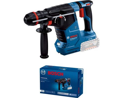 Перфоратор Bosch GBH 187-LI, патрон SDS-plus 24мм, 18В, 2.4Дж, 980об/хв (без АКБ та ЗП) (0.611.923.120)