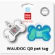 Адресник для тварин WAUDOG Smart ID з QR паспортом 