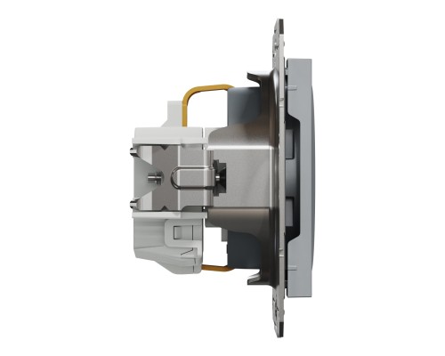 Розетка Schneider Electric ASFORA со штор. сталь (EPH2900262) Розетка Schneider Electric ASFORA со штор. сталь (EPH2900262)