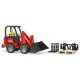 Спецтехніка Bruder Міні-навантажувач Schaffer Compact 2630 з фігуркою та аксесуарами (02191)