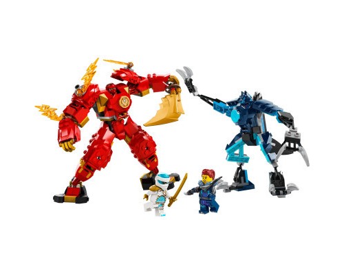 Конструктор LEGO NINJAGO Робот вогняної стихії Кая 322 деталей (71808)