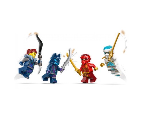 Конструктор LEGO NINJAGO Робот вогняної стихії Кая 322 деталей (71808)