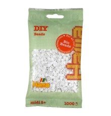 Набір для творчості Hama БІО білі намистини , 1000 шт термомозаїка (HM-190-001)