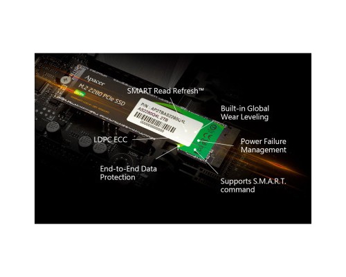 Накопичувач SSD M.2 2280 1TB Apacer (AP1TBAS2280Q4X-1)