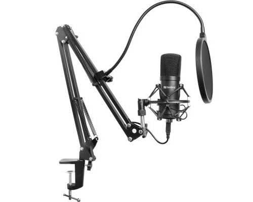 Мікрофон Sandberg Ігровий стрім мікрофон Sandberg Streamer Kit USB, кабель 2,5м. (126-07)