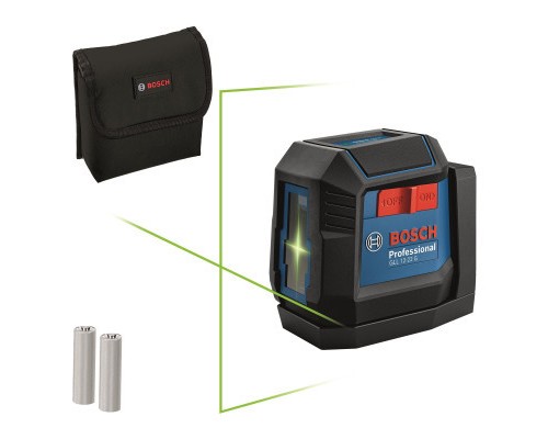 Лазерний нівелір Bosch GLL 12-22 G, до 12м, 0.3мм/м, чохол, 0.35кг (0.601.065.320)