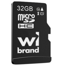 Карта пам'яті Wibrand 32GB mictoSD class 10 (WICDHU1/32GB)