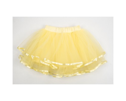 Спідниця дитяча Breeze фатинова багатошарова (7362-152G-yellow)