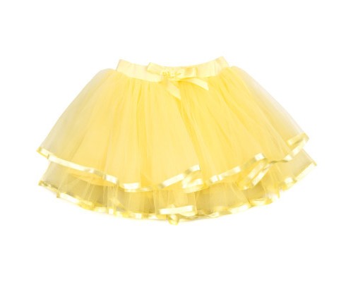 Спідниця дитяча Breeze фатинова багатошарова (7362-152G-yellow)