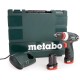 Шуруповерт Metabo PowerMaxx BS Quick Basic 12В, 2х2Ah, 17·34Нм, 0-360·0-1400об/хв (600156500)