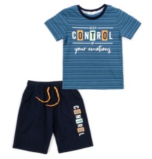 Набір дитячого одягу Breeze у смужку (15997-104B-indigo)