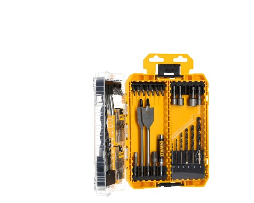 Набір свердл і біт DeWALT 100 шт, кейс Tough Case (DT70784)