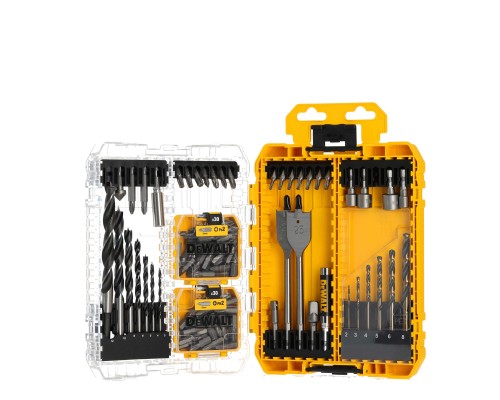Набір свердл і біт DeWALT 100 шт, кейс Tough Case (DT70784)