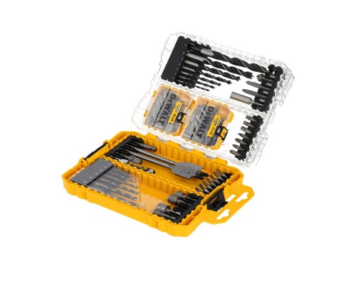 Набір свердл і біт DeWALT 100 шт, кейс Tough Case (DT70784)