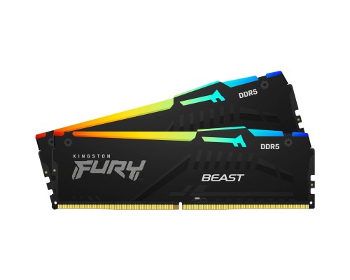 Модуль пам'яті для комп'ютера DDR5 16GB (2x8GB) 6000 MHz Beast RGB EXPO Kingston Fury (ex.HyperX) (KF560C30BBEAK2-16) Модуль пам'яті для комп'ютера DDR5 16GB (2x8GB) 6000 MHz Beast RGB EXPO Kingston Fury (ex.HyperX) (KF560C30BBEAK2-16)