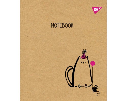 Зошит Yes А5 Sketch Animal Крафт 18 аркушів клітинка (765078)