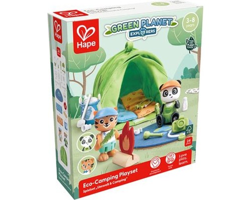 Ігровий набір Hape Екокемпінг (E3420)