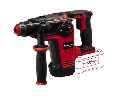 Перфоратор Einhell TP-HD 18/26LI BL - Solo безщітковий SDS-plus, PXC 18В 2.6Дж, 3кг (без АКБ та ЗП) (4514265)