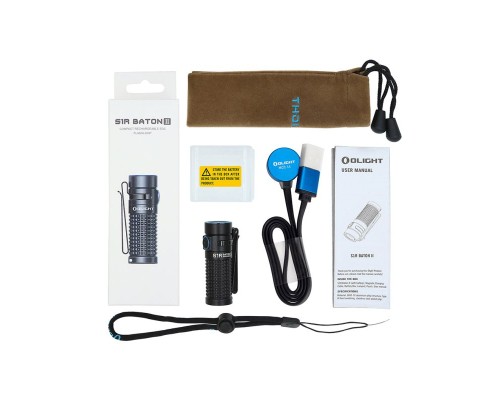 Ліхтар Olight S1R Baton II Black (0.0000.0126)