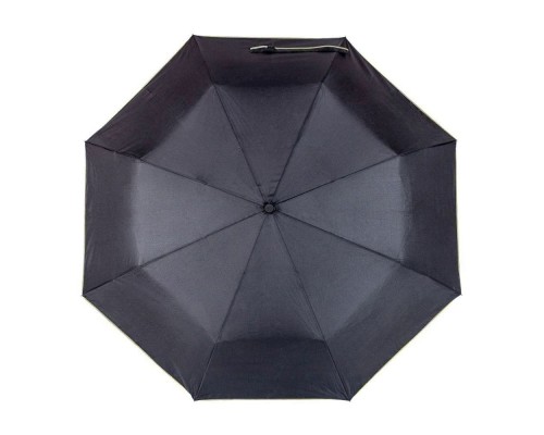 Парасоля Bergamo Sky Напівавтомат Чорно-сіра з світловідбиваючою стрічкою (7040007)