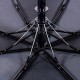 Парасоля Bergamo Sky Напівавтомат Чорно-сіра з світловідбиваючою стрічкою (7040007)