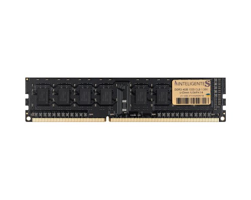 Модуль пам'яті для комп'ютера DDR3L 4GB 1333 MHz INTELIGENTES (IU3AFA1/4) Модуль пам'яті для комп'ютера DDR3L 4GB 1333 MHz INTELIGENTES (IU3AFA1/4)