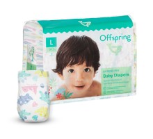 Підгузки Offspring Dinoland Розмір L 9-13 кг 36 шт (DP-OI-FAT-L36P-DNL)
