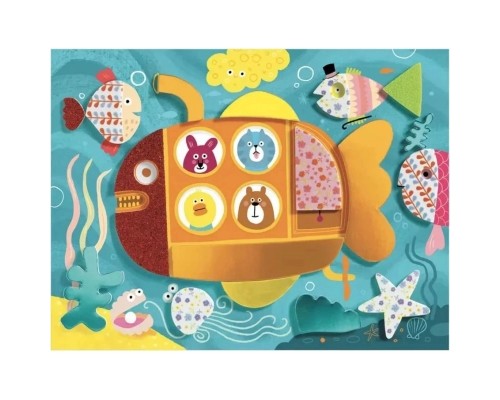 Набір для творчості Djeco Колаж Весела піна (DJ09869)