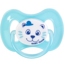 Пустушка Baby Team Силіконова вишнеподібної форми від народження (4824428030038)