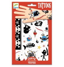 Набір для творчості Djeco Наклейки на тіло Пірати (DJ09584)