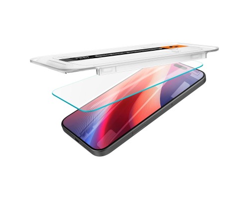 Скло захисне Spigen iPhone 16 Pro Glas.tR EZ Fit (2 Pack) (AGL07928)