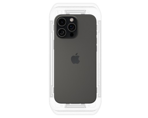 Скло захисне Spigen iPhone 16 Pro Glas.tR EZ Fit (2 Pack) (AGL07928)