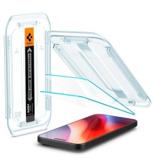 Скло захисне Spigen iPhone 16 Pro Glas.tR EZ Fit (2 Pack) (AGL07928)