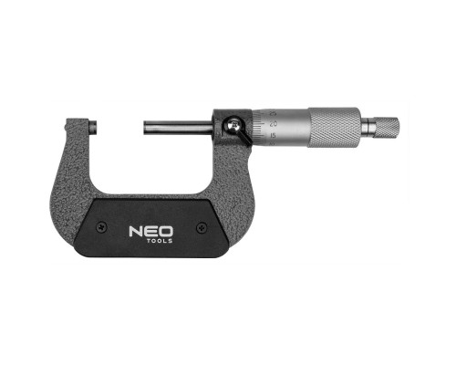 Мікрометр Neo Tools з верн'єром 25-50 мм, ±0.01 мм/м (75-021)