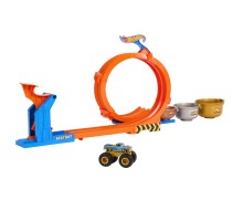 Автотрек Hot Wheels Monster Trucks Петлі та трюки (JBX64)
