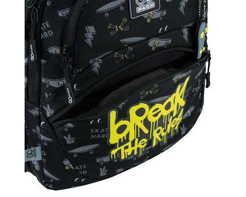 Рюкзак шкільний GoPack Education 175M-6 Break The Rules (GO25-175M-6)