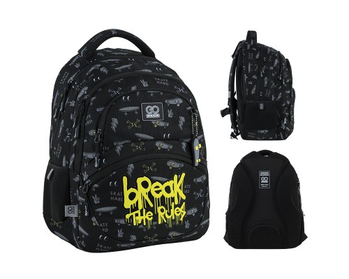 Рюкзак шкільний GoPack Education 175M-6 Break The Rules (GO25-175M-6)