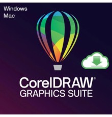 ПЗ для мультимедіа Corel CorelDRAW Graphics Suite 2025 EN/FR/DE/IT/ES/BP/NL Windows/Mac (ESDCDGS2025ML)