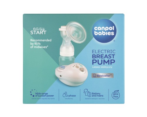 Молоковідсмоктувач Canpol babies електричний EasyStart (12/215)