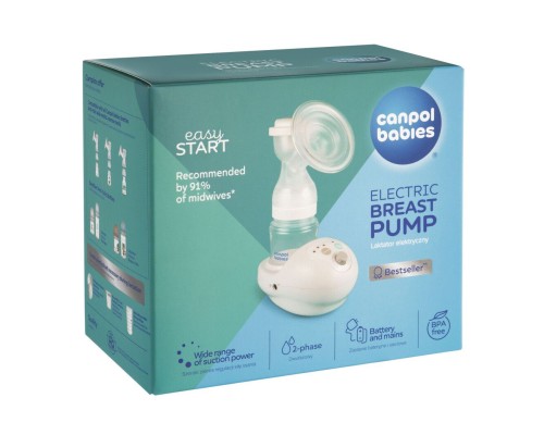 Молоковідсмоктувач Canpol babies електричний EasyStart (12/215)
