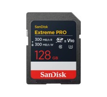 Карта пам'яті SanDisk 128GB SD class 10 UHS-II U3 V90 Extreme Pro (SDSDXDM-128G-GN4IN)