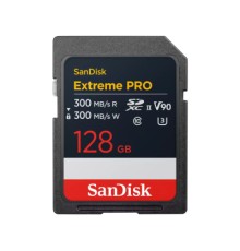 Карта пам'яті SanDisk 128GB SD class 10 UHS-II U3 V90 Extreme Pro (SDSDXDM-128G-GN4IN)