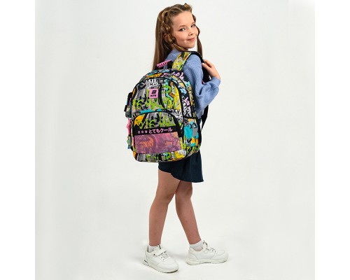 Рюкзак шкільний Kite Education 585 Street Art (K25-585M-3)