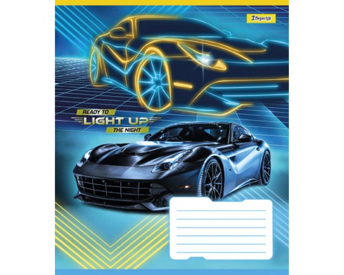 Зошит 1 вересня Lights up А5 24 аркушів лінія (767031)