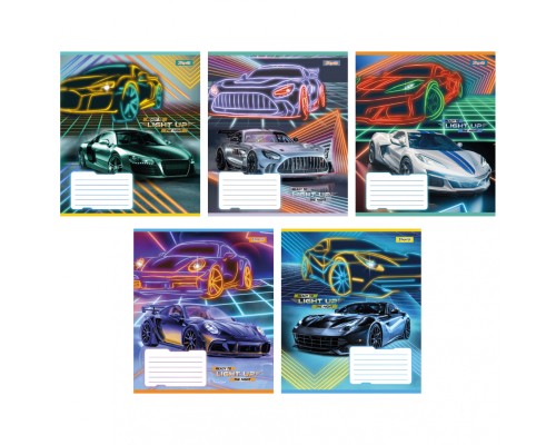 Зошит 1 вересня Lights up А5 24 аркушів лінія (767031)