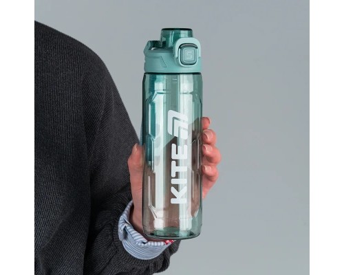 Поїльник-непроливайка Kite 800 мл, бірюзова (K25-1211-2)